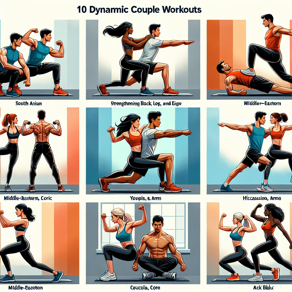 "10 Dynamic Couple Workouts for Back, Legs, Arms, & Core You Can Do at Home"