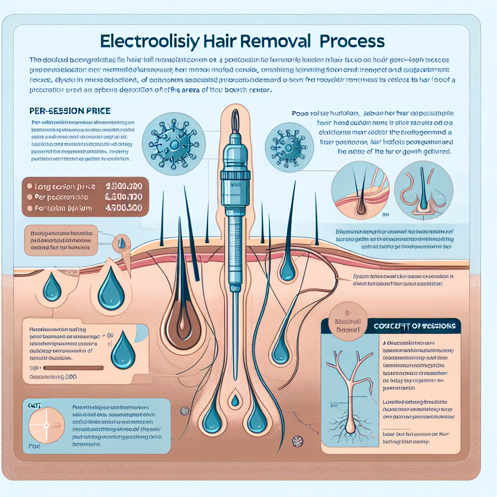 "Understanding Electrolysis Hair Removal: Advantages, Pricing, and Number of Sessions Required"