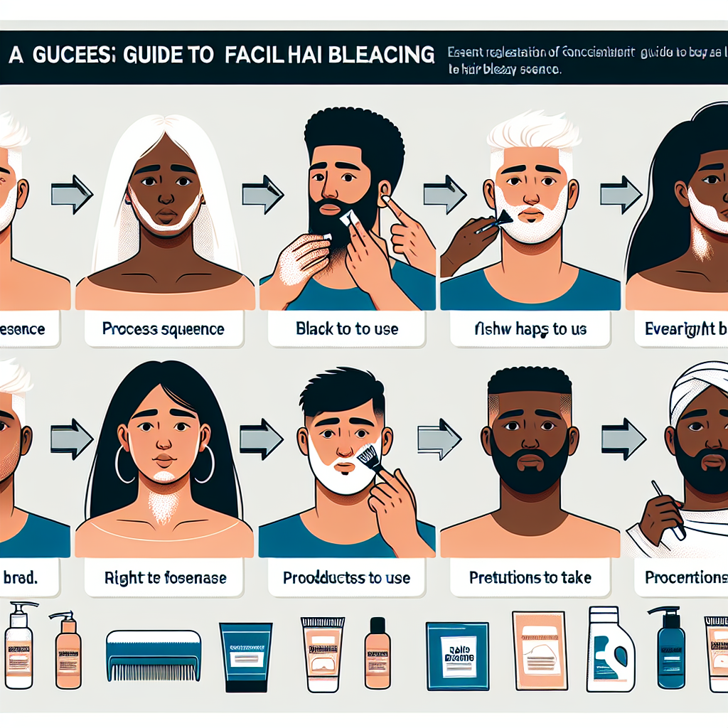 "Complete Guide to Facial Hair Bleaching: Essential Tips & Information"