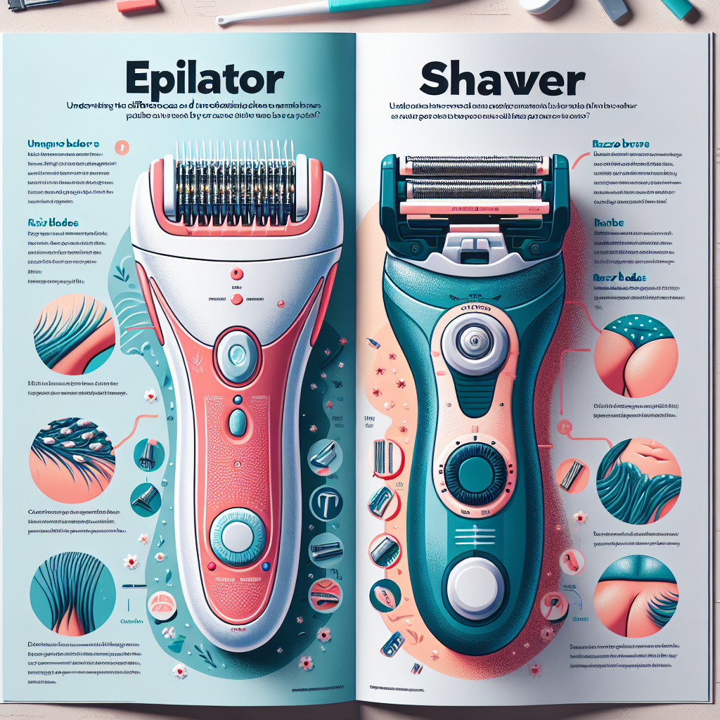 "Epilator or Shaver: Understanding the Differences and Determining the Best Choice"