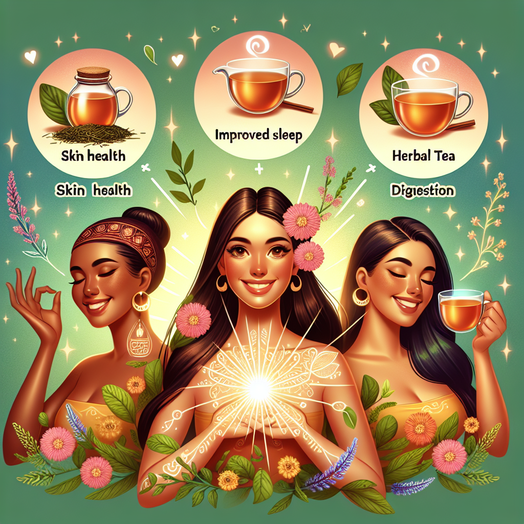 "Boost Your Health with Herbal Teas: Top Benefits for Women's Skin, Sleep, Digestion, and Beyond"