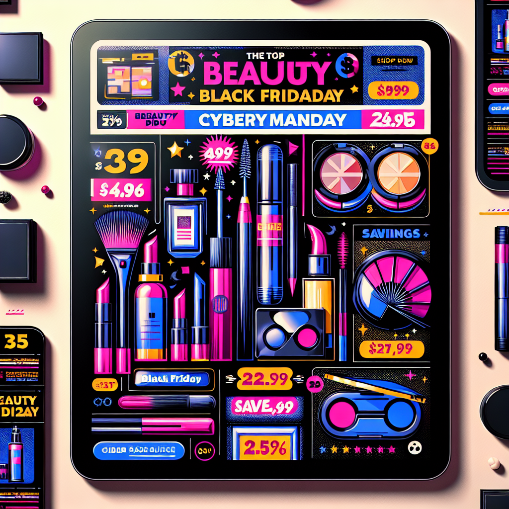 "Top Black Friday and Cyber Monday Beauty Deals of 2023: A Guide for US and European Shoppers"