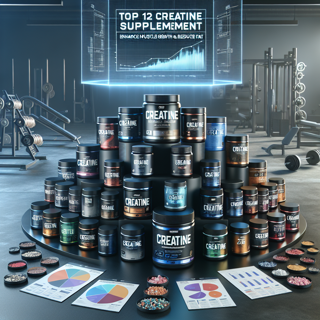 "Top 12 Creatine Supplements for Enhanced Muscle Growth and Fat Loss in 2023"