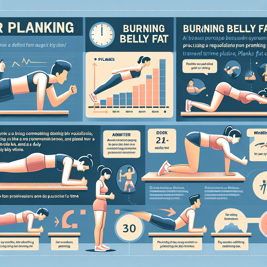 "Can Planking Help Burn Belly Fat? Understanding the Number of Daily Planks for a Trim Waistline"