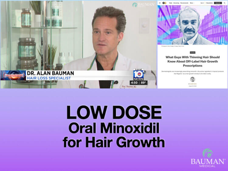 Low Dose Oral Minoxidil For Hair Regrowth