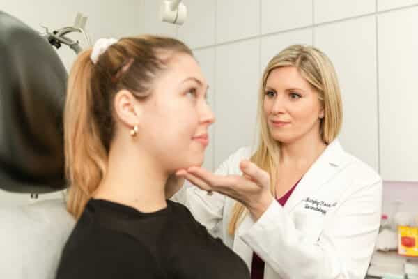 LSSCNY dr murphy rose examining patient new york, ny