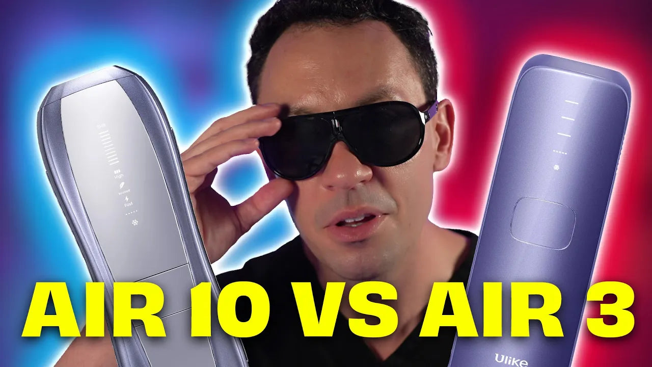 Ulike Air 10 vs. Ulike Air 3: Which IPL Device is Best for Home Hair Removal?