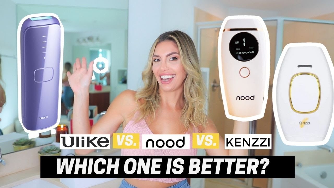 Laser Hair Removal At Home Results | Ulike VS Kenzzi VS Nood