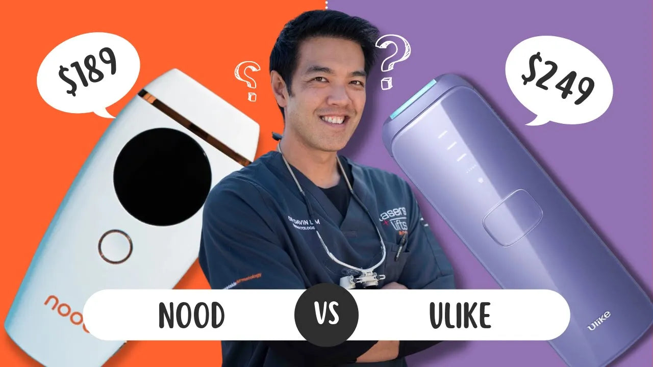 Ulike vs. Nood: A Comprehensive Comparison of Top At-home Laser Hair Removal Devices