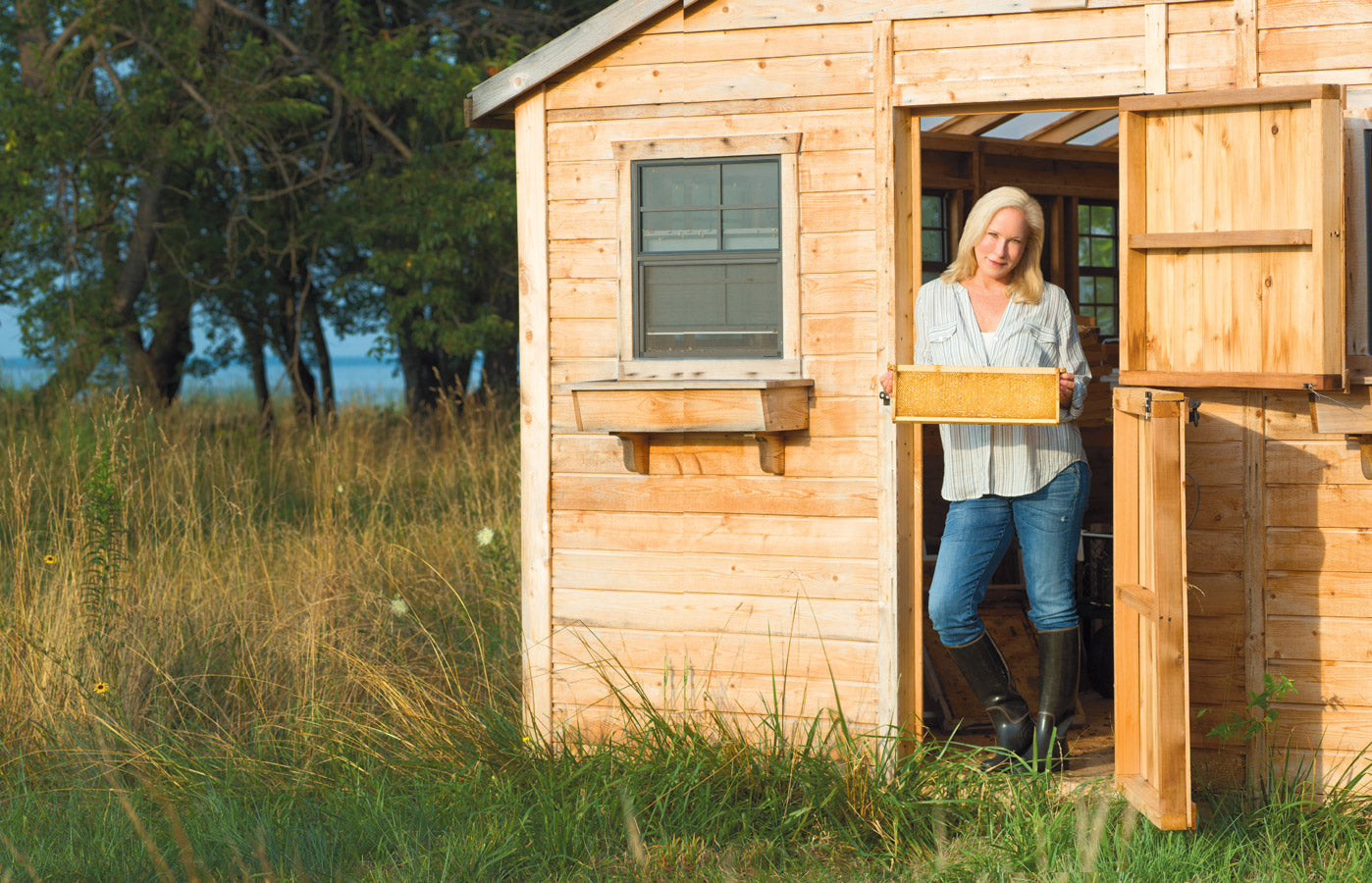 Kara Brook and her company Waxing Kara turn local honey into an art form on Maryland's Eastern Shore