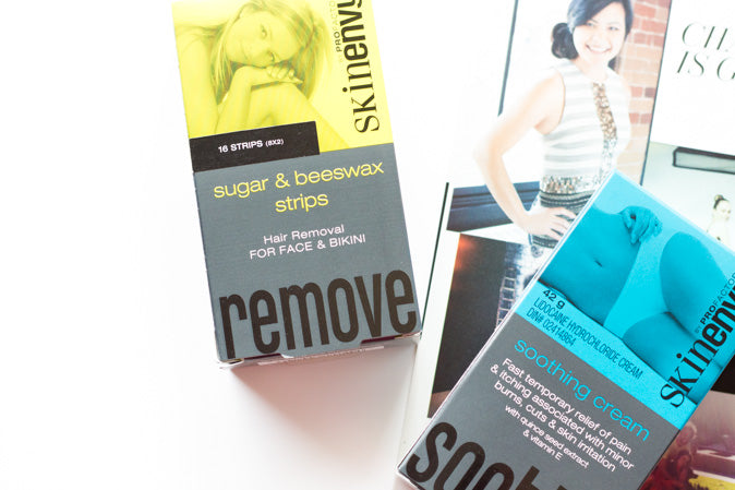 skin envy wax strips and soothing cream review