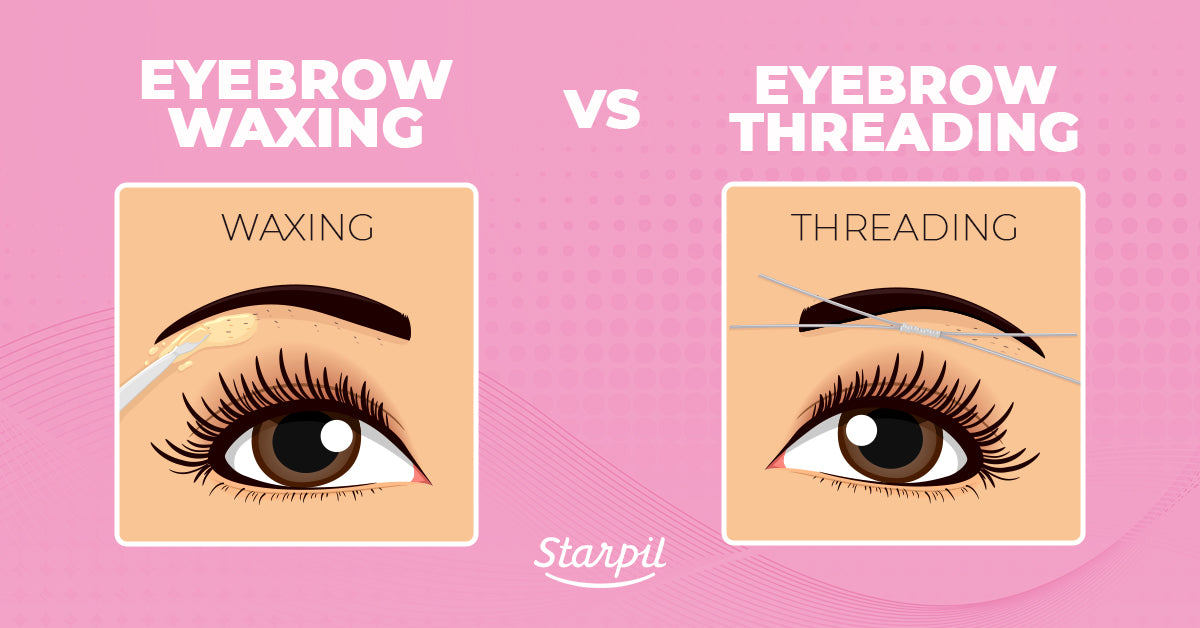 Eyebrow Waxing vs Eyebrow Threading